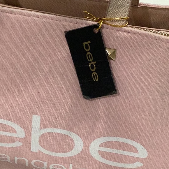 Bebe Los Angeles Pink Tote Bag - Picture 2 of 5